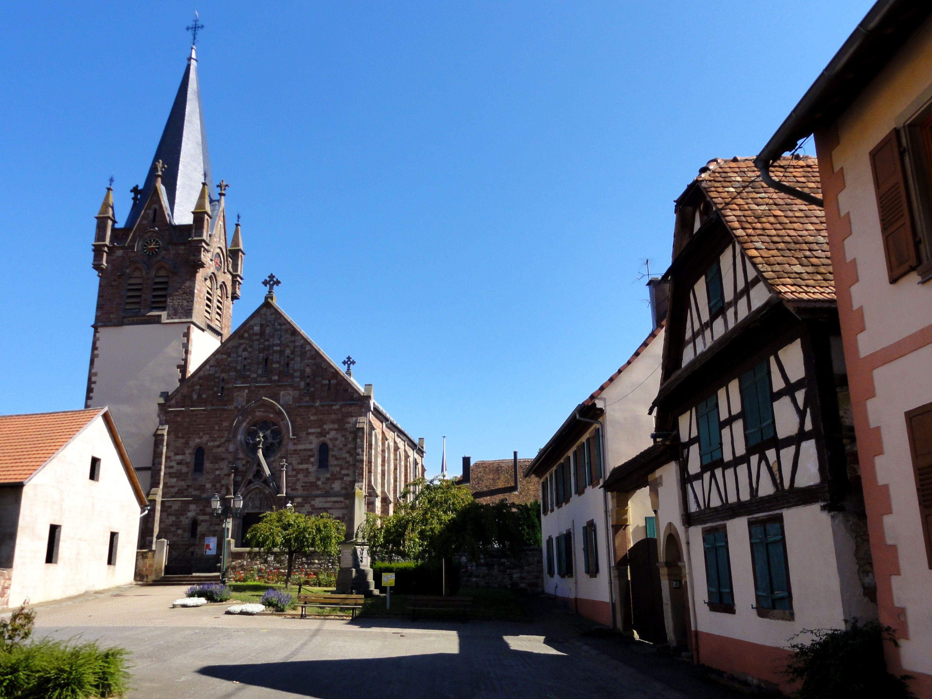 église Saint-Étienne-et-Sainte-Catherine de Schnersheim